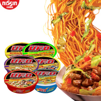 日清(NISSIN)UFO飞碟炒面5口味6碗组合 方便面快餐面干拌面泡面碗面速食面