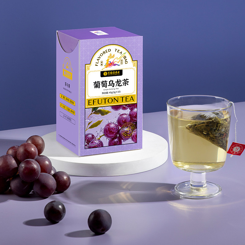 艺福堂葡萄乌龙茶45g/盒