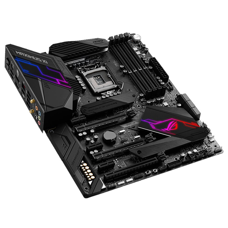 asus华硕maximusxiherowifi电脑游戏rogz390主板m11hlga1151intel平台
