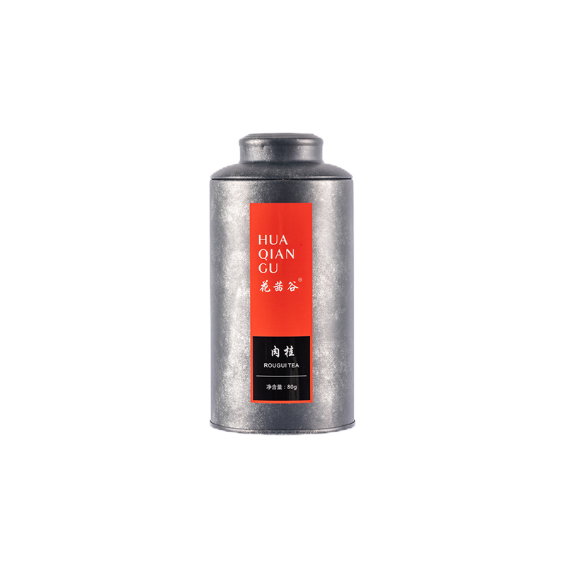 花茜谷武夷岩茶 肉桂 仿古圆罐简装80g