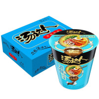统一汤达人方便面杯面桶面6杯日式豚骨面/酸酸辣辣豚骨面/海鲜拉面汤面泡面方便速食品(指定口味备注默认随机发单口味)临期