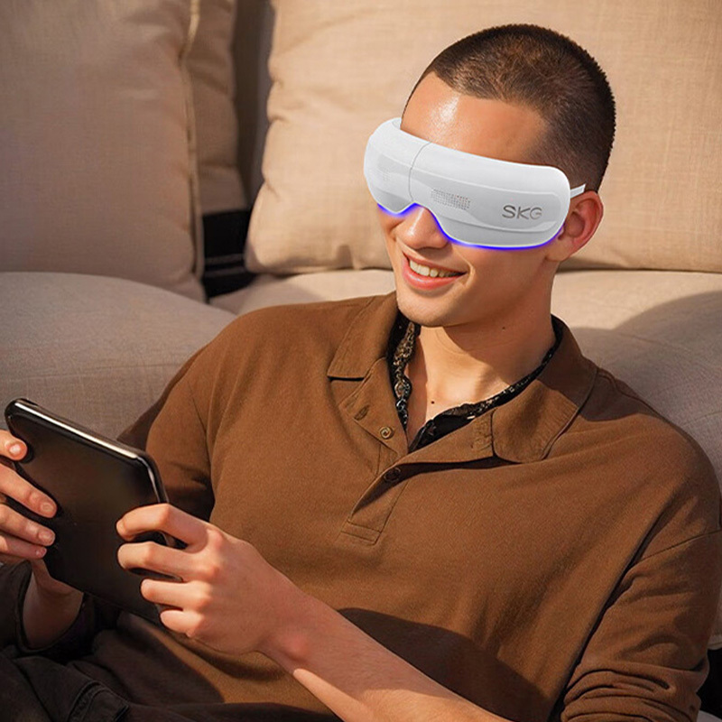 SKG眼睛按摩器可视热敷便携仿生气囊指腹按揉E3系列2代尊享款高清大图