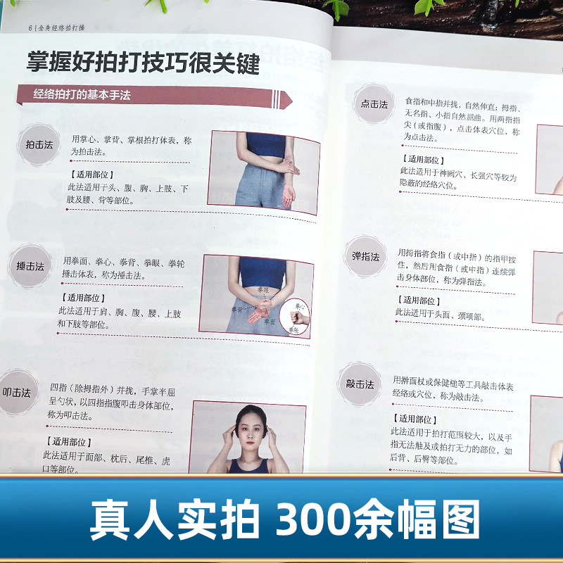 全身经络拍打操 [正版]全身经络拍打操 刘乃刚主编 拍天枢 掌心劳宫穴对准脐旁的天枢穴 先用左掌拍打 再用右掌拍打 交替高清大图