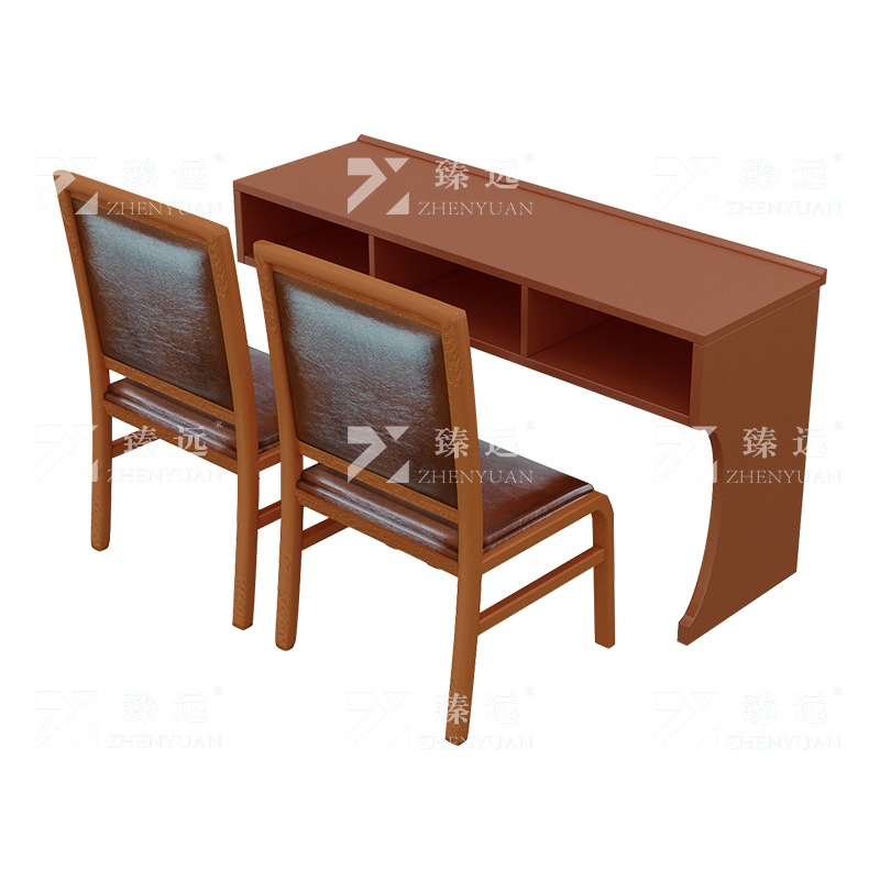 臻远 ZY-X217会议桌长桌培训桌长条桌 1桌2椅