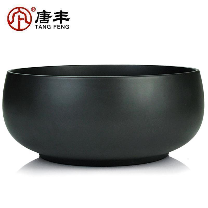 紫砂黑泥大号茶洗大茶碗杯洗水洗茶杯茶盆功夫茶具茶道零配Z_142