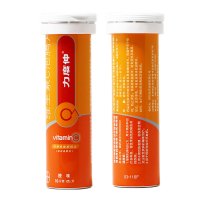力度伸 维生素C泡腾片10片/瓶 橙味