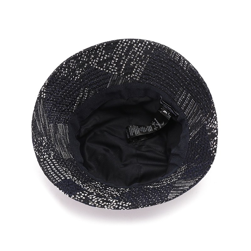 阿玛尼 emporio armani 男士拼接提花渔夫帽627182 3r532