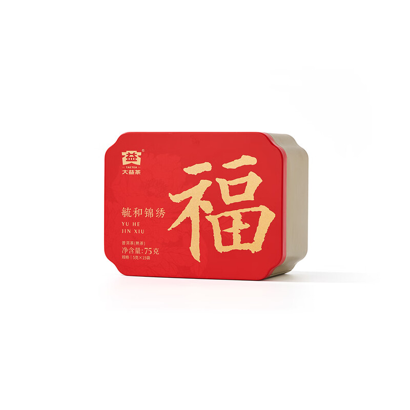 大益毓和锦绣散茶300g/盒 8盒/件高清大图