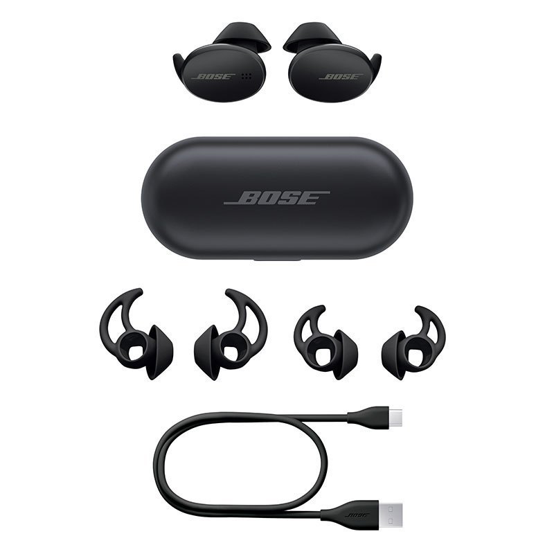 Bose 无线耳塞 黑色 真无线蓝牙运动耳机 Bose小鲨 手势触控鲨鱼鳍入耳式防掉落 Free二代升级版 多色可选