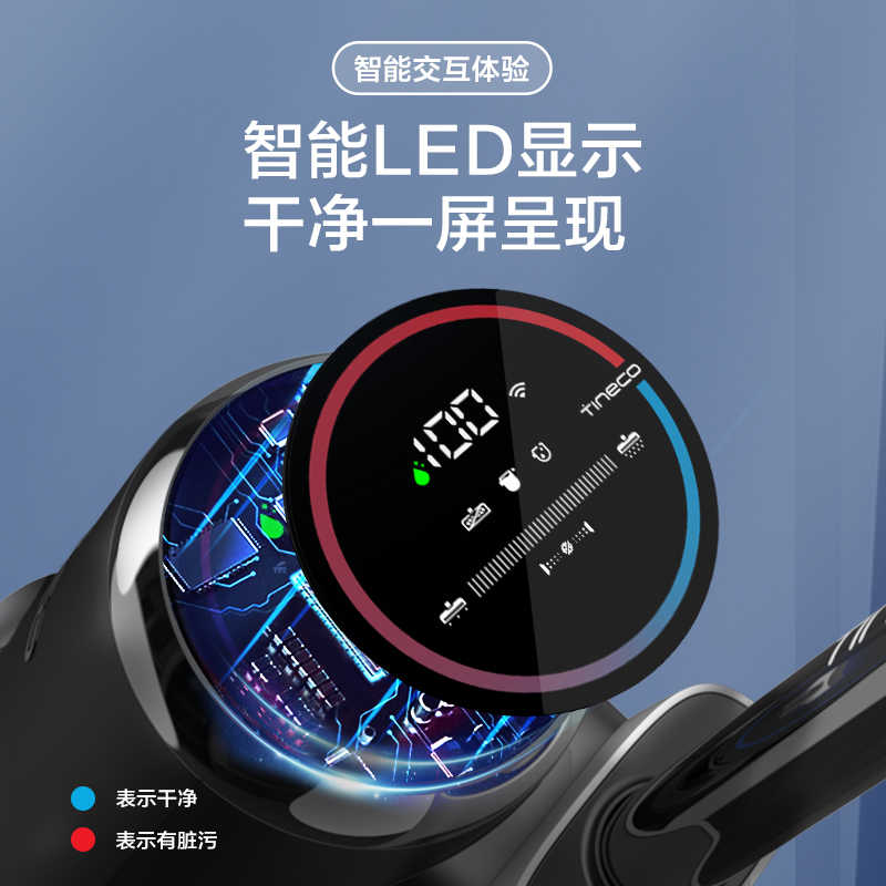TINECO添可无线智能洗地机芙万2.0LED+版电解水除菌高清大图