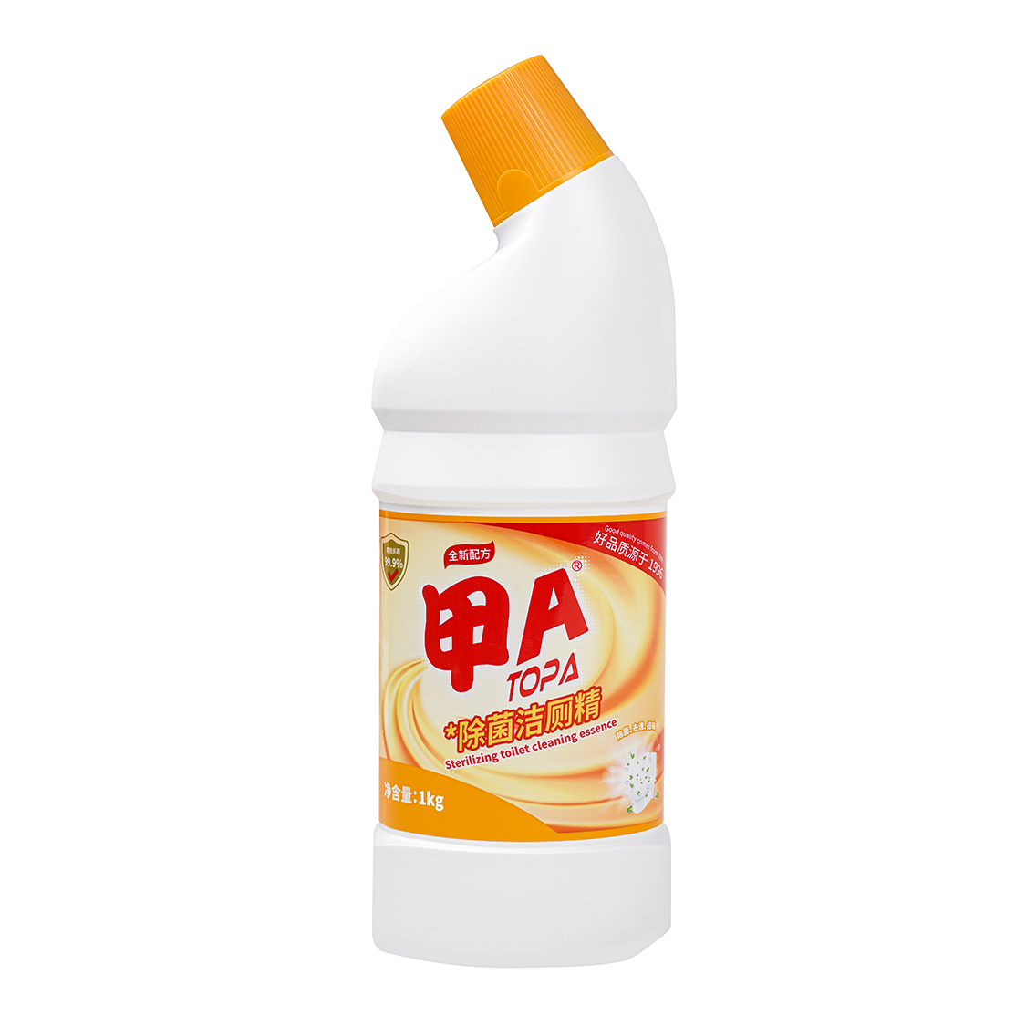 甲a除菌洁厕精1kg(弯头) 洁厕剂 除菌去垢去渍 清新不刺激 除臭不伤瓷