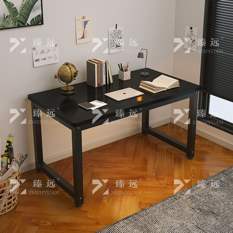 臻远 ZY4082351 电脑桌台式家用办公书桌学习桌中学生简易桌子高清大图