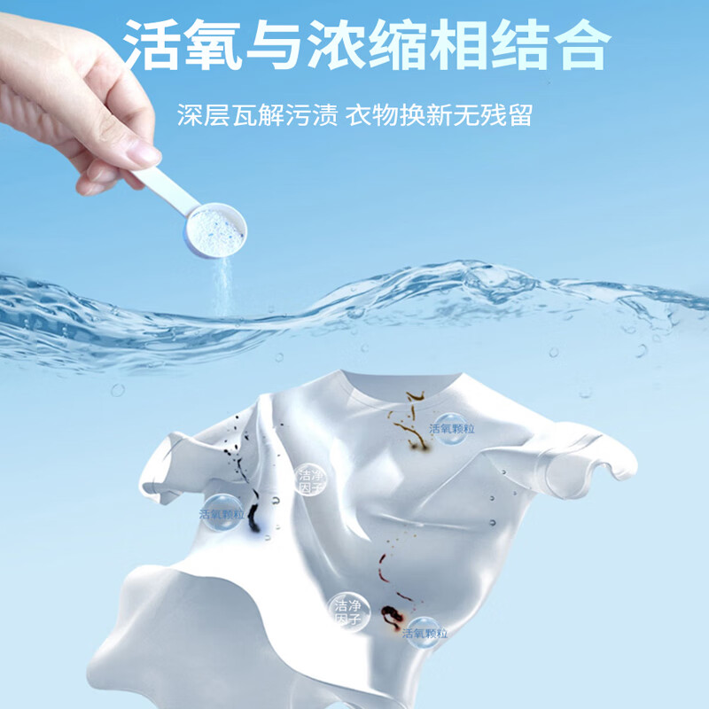 洗得宝 XDB-PXF3233 生物酶活氧泡洗粉 1.5kg/桶(3桶起订)高清大图