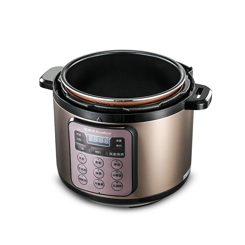 荣事达(Royalstar)YDG50-100A257电压力锅5L(单位:台)暗金色高清大图