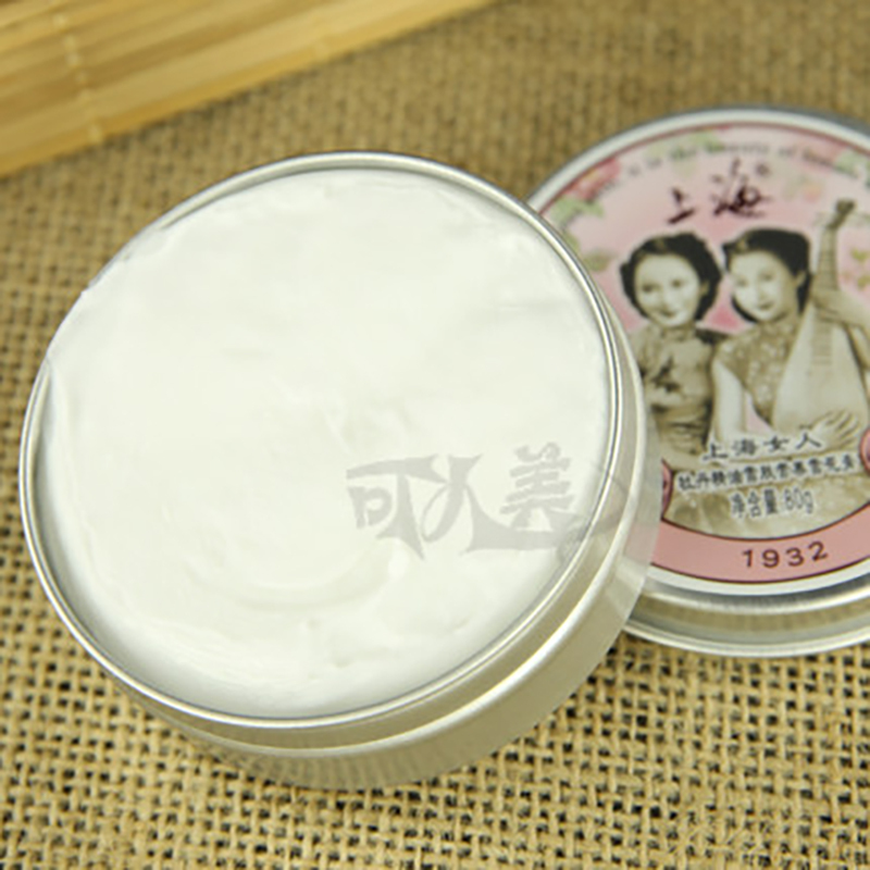爱车屋 上海女人牡丹精油雪肤营养雪花膏80g女秋冬补水清爽细嫩国货护肤