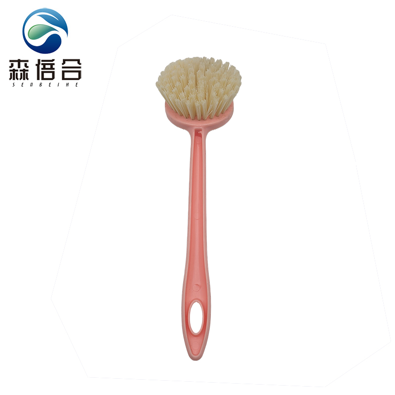 森倍合 塑料长柄锅刷洗锅刷 长22cm/把高清大图