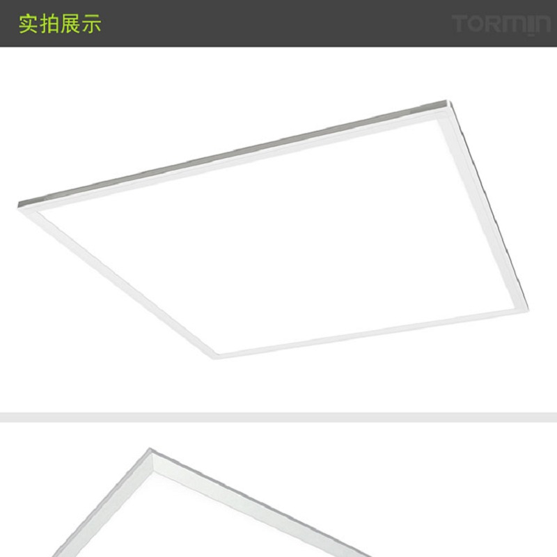 通明电器 LED面板灯 商业平板吊顶灯 办公室嵌入式面板灯ZM1200B 48W (600*600)DJ点睛