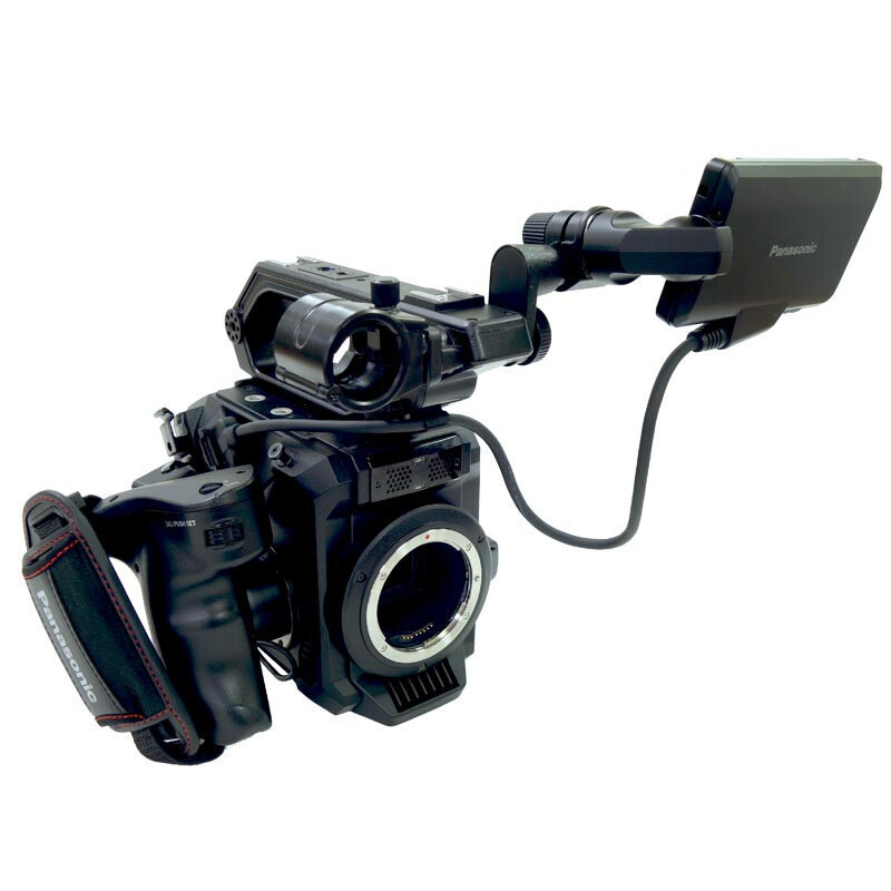 松下(Panasonic)AU-EVA1MC 5.7K super35 高清摄像机数码摄像机 EF卡口800W像素 3.5英寸显示屏