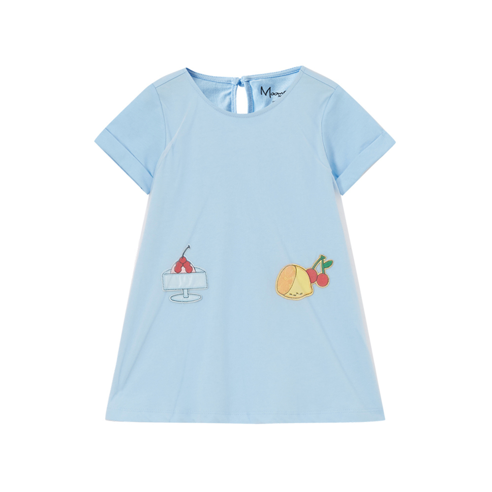 [2件2折价:36]Moomoo女童网纱连衣裙高清大图