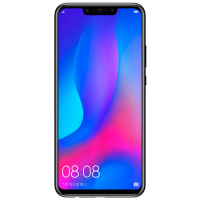 华为(HUAWEI) nova3 全面屏高清四摄 6GB+128GB 亮黑色 全网通版移动联通电信4G手机 双卡双待