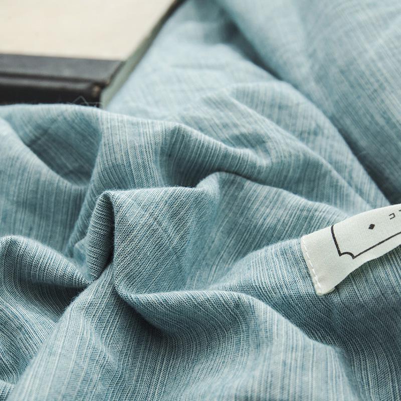 美帮汇床上水洗全棉四件套磨毛全棉床品套件北欧风简约简现代床单被罩高清大图