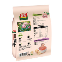 智力无糖纯藕粉420g无添加天然手工正宗西湖特产莲藕粉早餐小袋装
