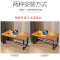 鑫环境 实木电脑桌1200*600*750mm厚5公分 台式桌家用书桌卧室单人写字桌双人长条办公桌电竞工作台书法写字桌