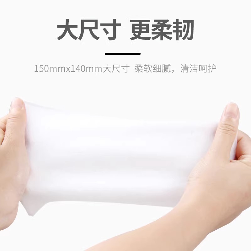 婴儿手口迷你湿巾随身便携式儿童湿纸巾清洁小包学生专用成人高清大图