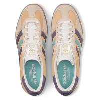 Adidas 男士运动板鞋GAZELLE INDOOR 轻便透气系带平底防滑休闲舒适耐磨