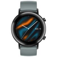 华为(HUAWEI)华为手表WATCH GT2 运动款 (42mm) 湖光青 麒麟芯片强劲续航蓝牙通话运动智能手表商务男女士通用手表