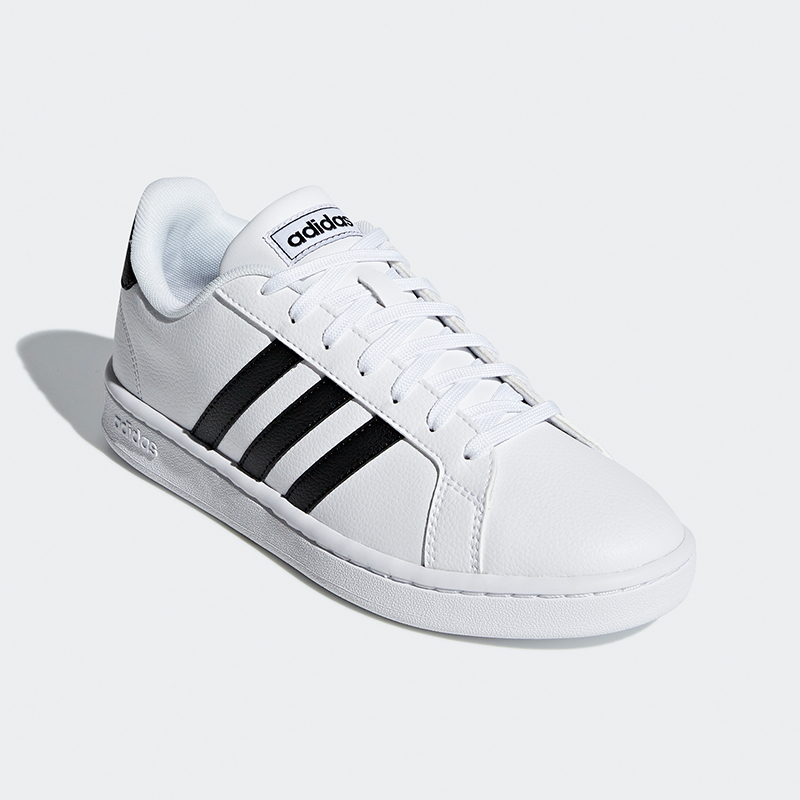 adidasneograndcourt女款白黑运动休闲鞋f36483