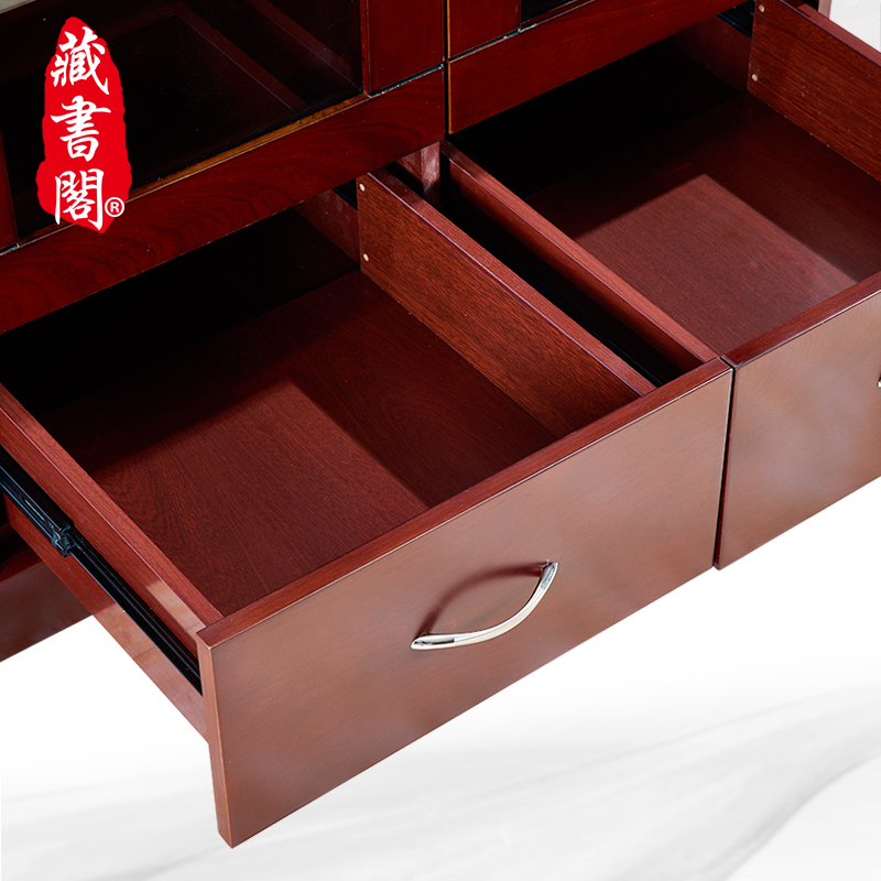 【藏書閣】长茶水柜办公柜储物柜茶水间柜子高清大图