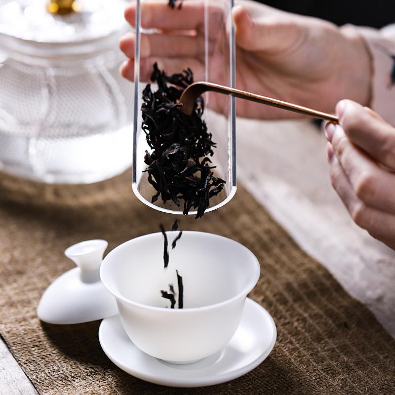 家柏饰(CORATED)羊脂玉盖碗家用功夫茶具泡茶器敬茶碗单个白瓷泡茶杯190122高清大图