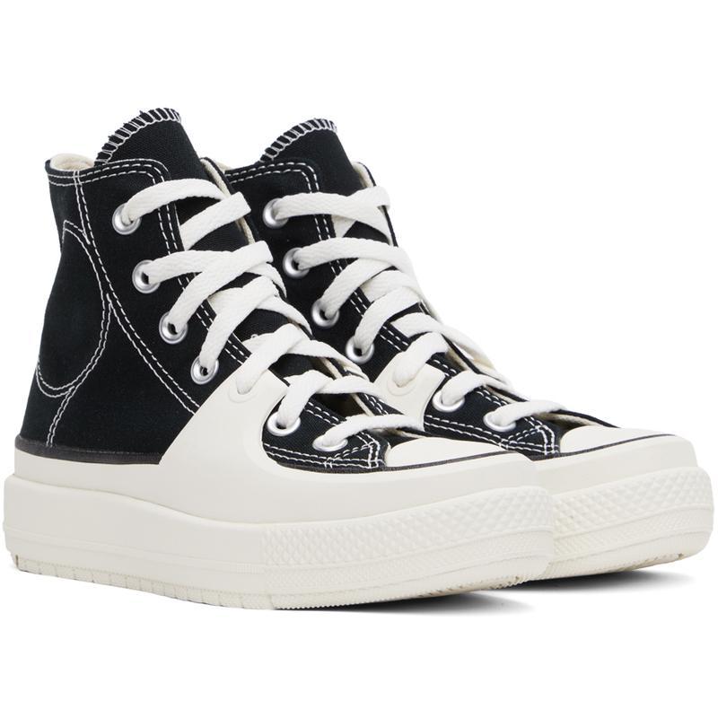 匡威(CONVERSE)高帮系带运动鞋女款徽标点缀跑步鞋时尚休闲高帮鞋