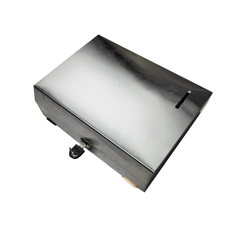 兰雅昀 304不锈钢壁挂式抽纸盒 265x210x85mm 个高清大图