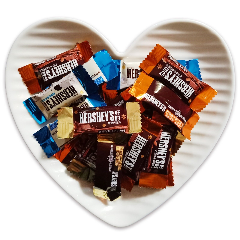 好时(Hershey’s) 好时巧克力好时迷你排块巧克力散装结婚喜糖混合500g高清大图