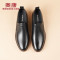 奥康男鞋商务休闲皮鞋男士低帮牛皮单鞋英伦风休闲皮鞋男