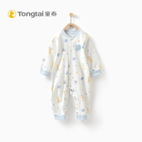 童泰(TONGTAI)婴儿纯棉闭裆哈衣3-18个月宝宝对开连体衣爬服儿童服装儿童内衣小童宝宝内衣