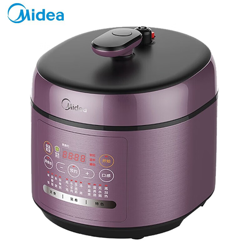 美的(Midea)电压力锅MY-SS5042P高压锅多功能压力锅5L
