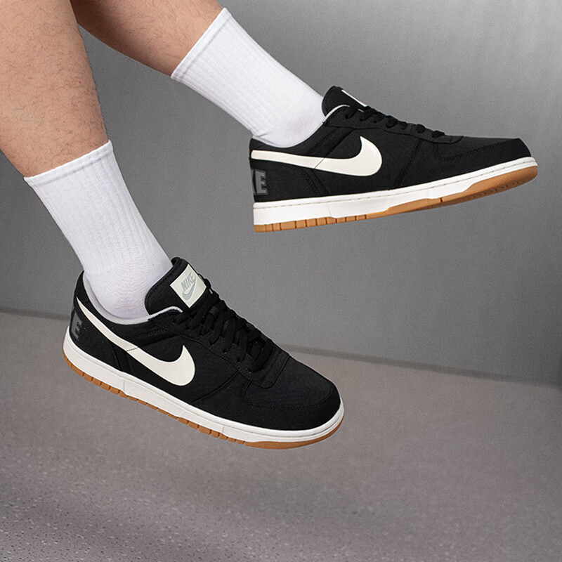 耐克（NIKE）男鞋新款运动鞋BIG LOW LUX低帮板鞋耐磨轻便透气休闲鞋854166-003 ZP高清大图