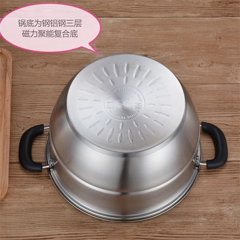 巴尔德巧易取 不串味三层豪华蒸汽锅 BZ-530 30cm高清大图
