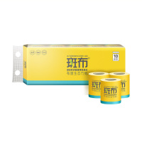 斑布 (Babo) 本色纸 BASE系列 卷筒纸 3层125g*10卷 卫生纸