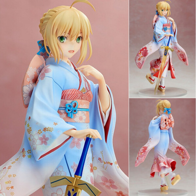 哈乐aniplex Fate Stay Night Saber 晴着和服saber 塞巴手办和服塞巴均码报价 参数 图片 视频 怎么样 问答 苏宁易购