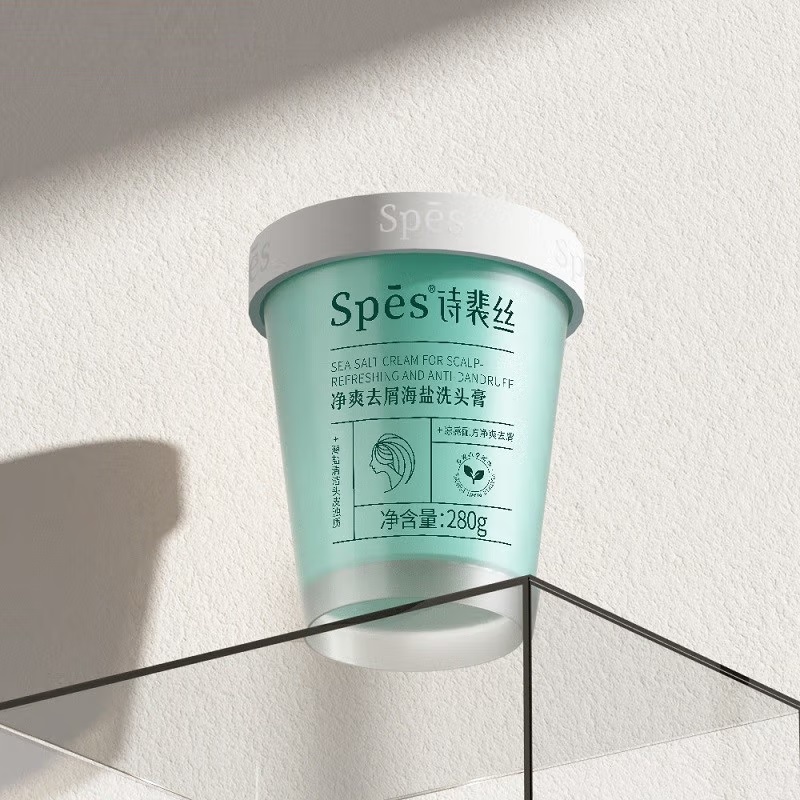 诗裴丝(Spes)净爽去屑海盐 洗头膏 280g(单位:罐)高清大图