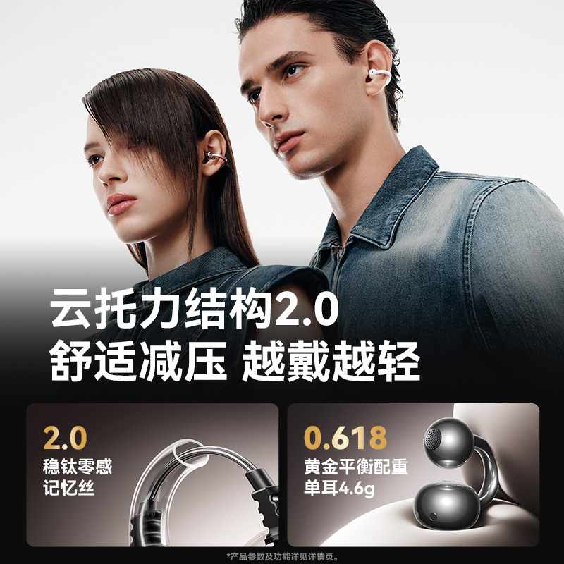 sanag塞那 开放式降噪耳夹蓝牙耳机 S7S Ultra-1高清大图