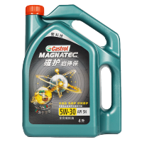 嘉实多(Castrol)机油磁护5W-30汽车润滑油 汽车机油 4L全合成启停保 启保停磁护SP