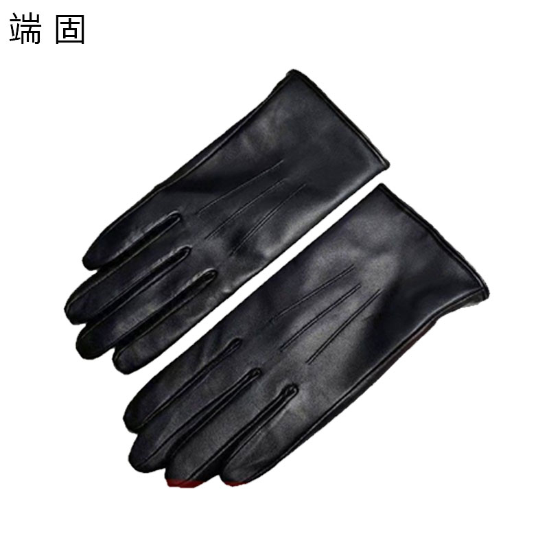 端固女士防寒羊皮手套均码D36T/副高清大图