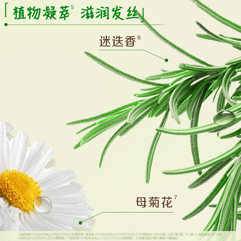 惠润柔净洗发露洗发水 鲜花芳香600ml高清大图