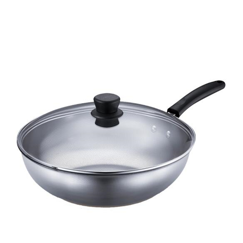 苏泊尔炒锅 真不锈健康铁锅 明火 气灶专用锅具 -34CM FC34T12