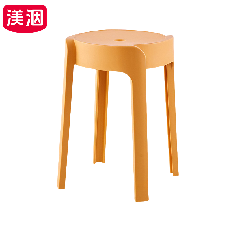 渼洇 塑料凳子 37*30*46cm 个高清大图